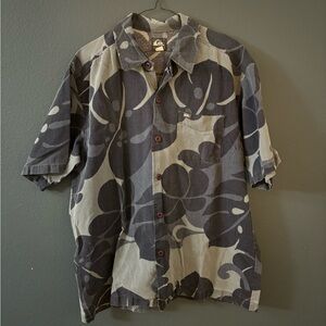 Vintage Quiksilver Corduroy Button-Up Shirt – Size L